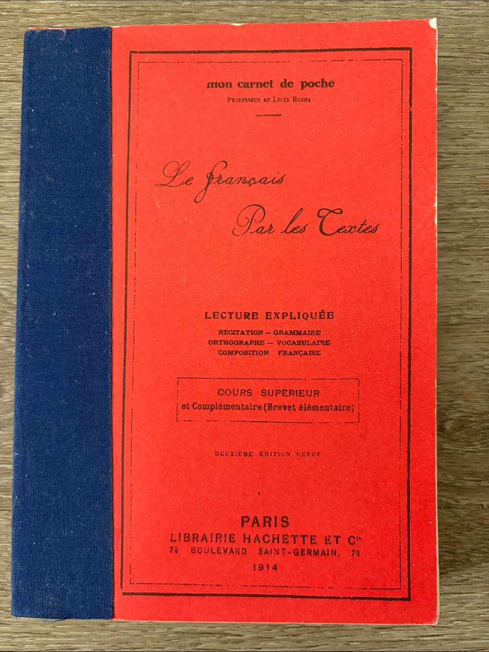 Mon Carnet de Poche Notebook